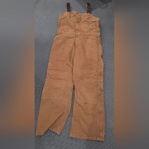 NWT 20 X 30 Women's Carhartt Quilt Lined Bib Overalls